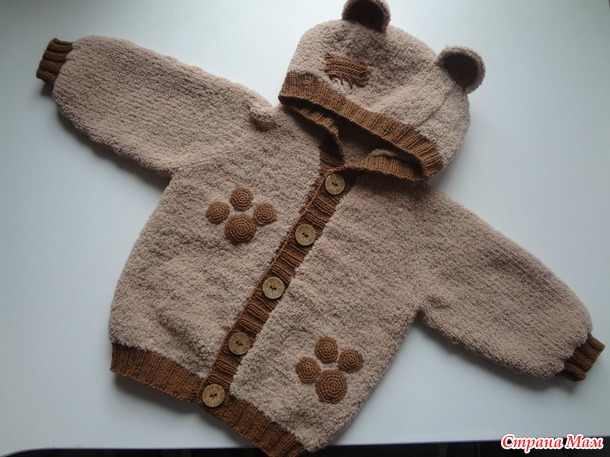 Кофточка "Медвежонок"