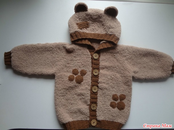 Кофточка "Медвежонок"