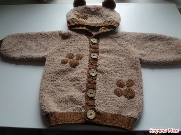 Кофточка "Медвежонок"