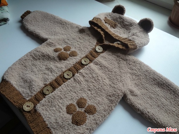 Кофточка "Медвежонок"