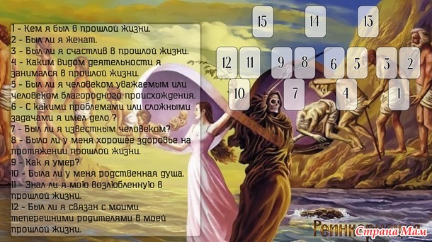 Расклад "Реинкарнация"