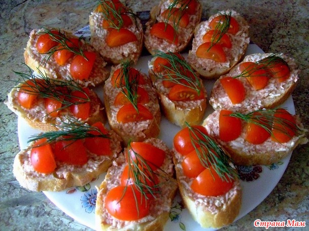 Бутерброды, простые и вкусные