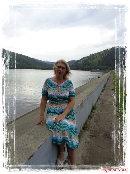 Платье крючком Миссони от Патиссони