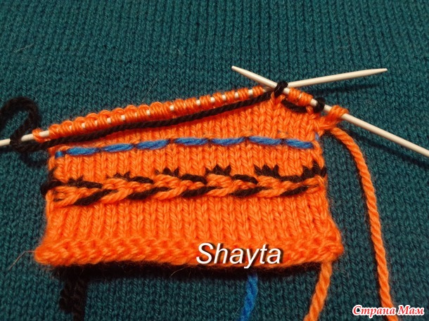 Узоры спицами к мужскому жакету Shayta. Мастер-класс.