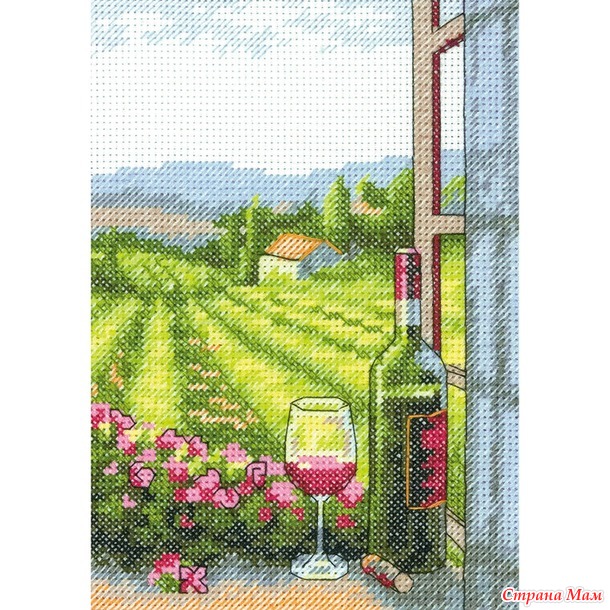 *  Dimensions 65137 Wine with a view