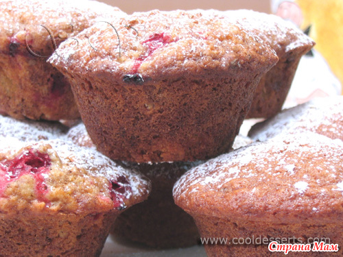-  (Apple Cranberry Muffins)