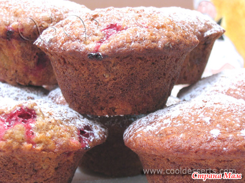 �������-���������� ������� (Apple Cranberry Muffins)