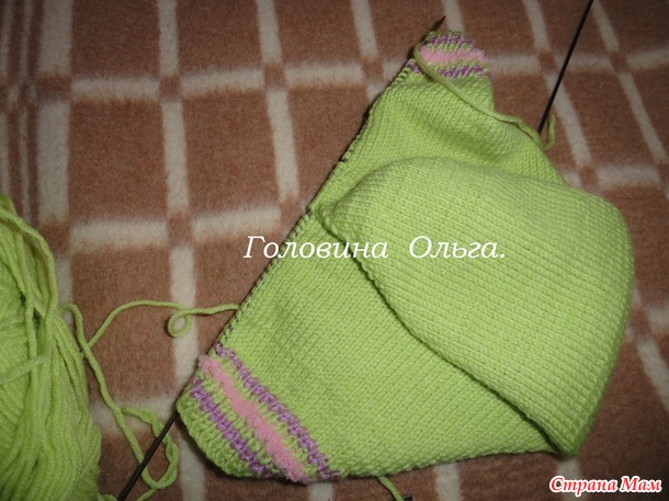Мои пробные шапочки.