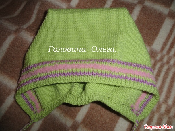 Мои пробные шапочки.