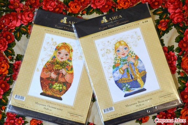 2 подружки-матрешки: Осень да Весна