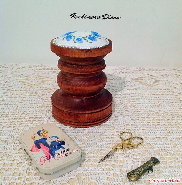 Игольницы, корзинки для рукоделия. Творческий отчет