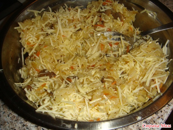 Фаршированный мясной кекс