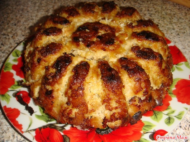 Фаршированный мясной кекс