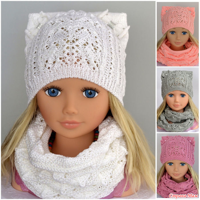 Вязание спицами шапочку для девочки. Девочка в шапочке. Девочка в шапочке. Шапка вязаная для девочки. Девочка в шапочке.