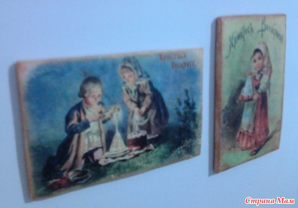 Пасхальные магниты своими руками (запекаемая глина)
