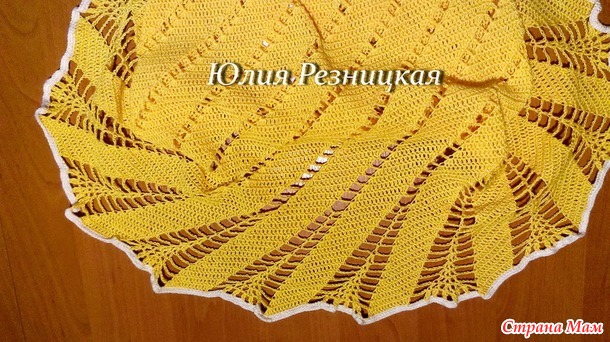 Платье для девочки "Солнышко лучистое" ( со схемами)