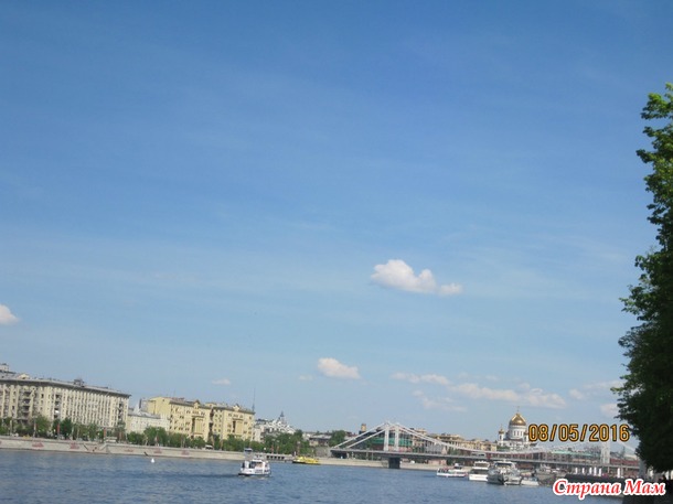 Воскресная прогулка в парке Горького