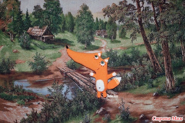 Мастер-класс по вязанию лисы и волка