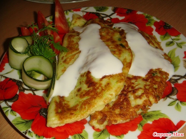 Кабачковые чебуреки