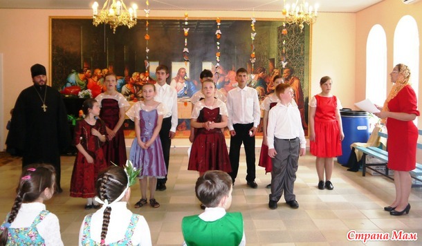 Пасхальный утренник (много фото)