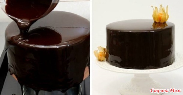 зеркальная глазурь