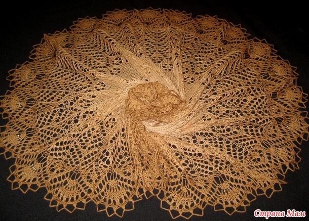 Шаль "Лиатрис" - Вязание - Страна Мам