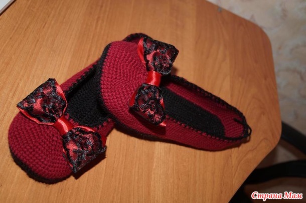 балеточки крючком
