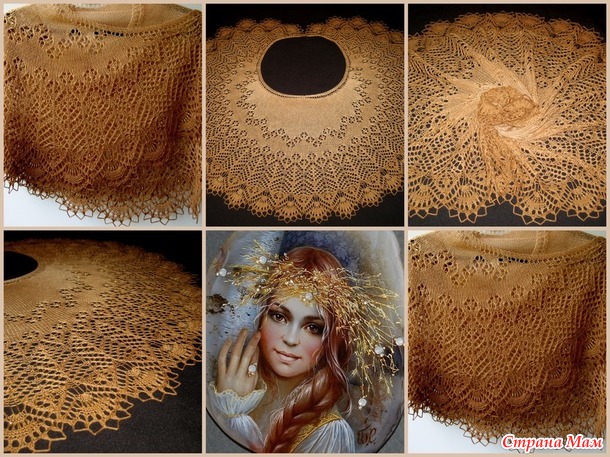 Шаль "Лиатрис" - Вязание - Страна Мам