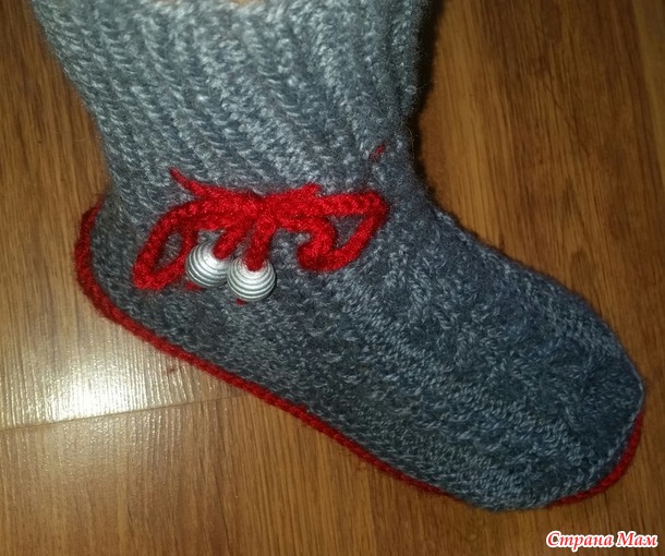 Утепляем наши ножки