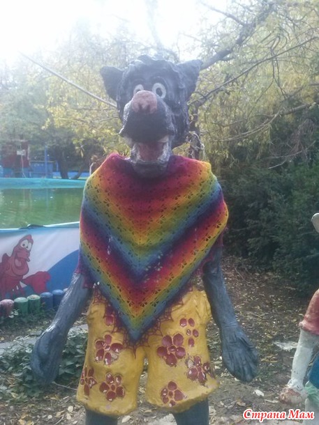Моя первая шаль из Кауни