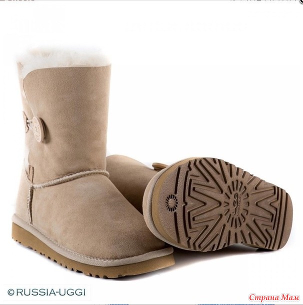 Угги UGG Australia Натуральная замша - 100% овчина Без рядов Стоп 13.11