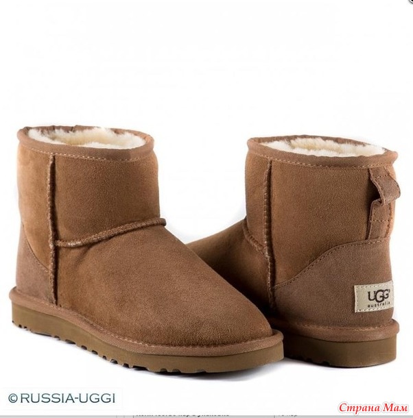 Угги UGG Australia Натуральная замша - 100% овчина Без рядов Стоп 13.11