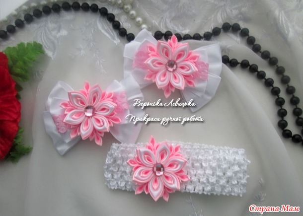 Заколки снежинки