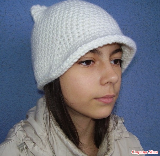 . Кепка "Кисанора". Работы наших мастериц.