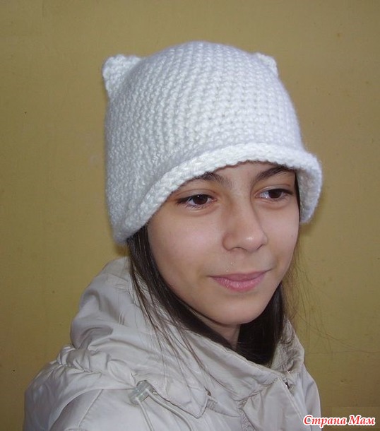 . Кепка "Кисанора". Работы наших мастериц.