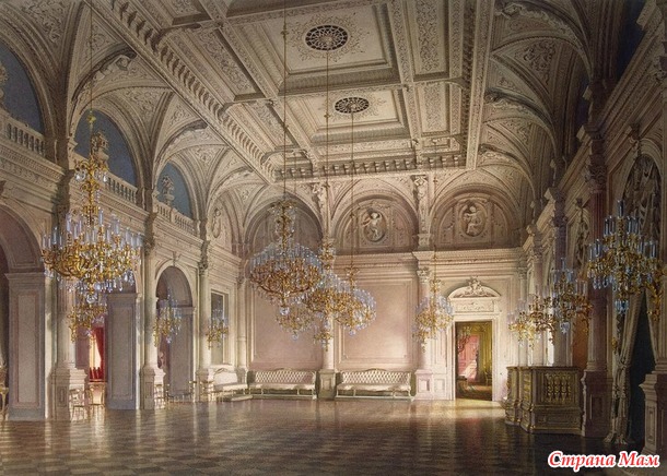 Особняк барона А. Л. Штиглица в Петербурге, 1870 год