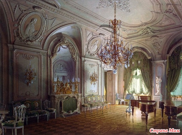 Особняк барона А. Л. Штиглица в Петербурге, 1870 год