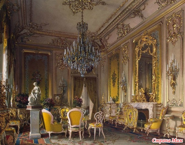 Особняк барона А. Л. Штиглица в Петербурге, 1870 год