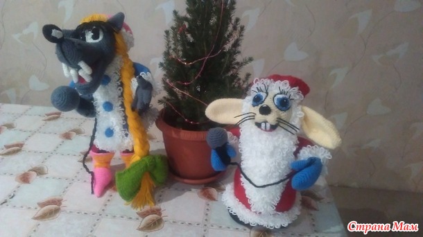 Дед Мороз со Снегурочкой