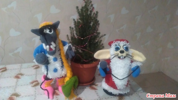 Дед Мороз со Снегурочкой