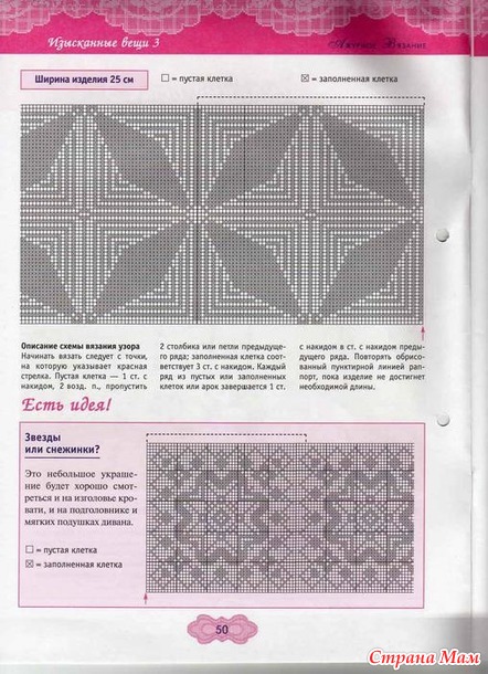Ажурное вязание крючком