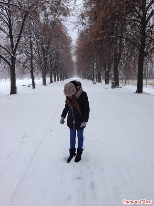 Шапка для дочки - Вязание - Страна Мам