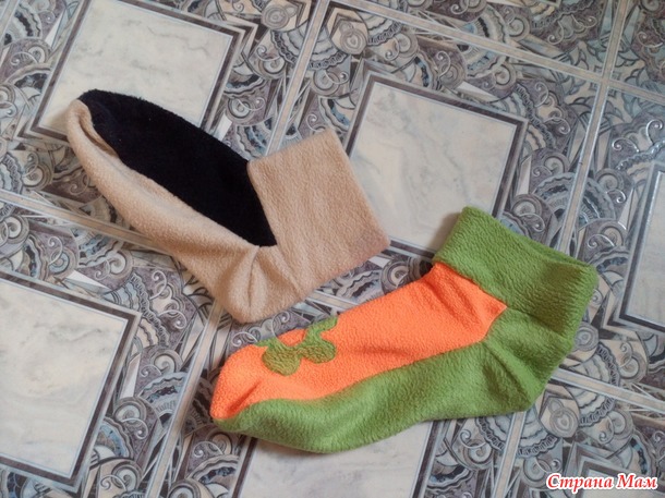 Утепляем ножки