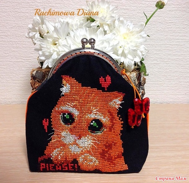 Приятные мелочи, или кошельки на фермуаре.
