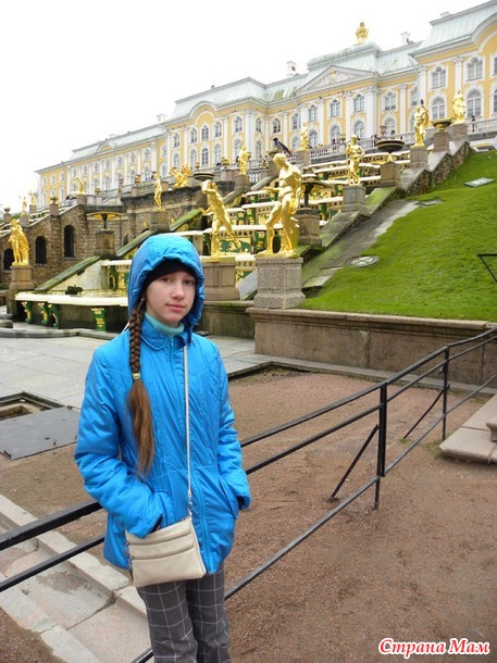 Прогулка по осеннему Петергофу
