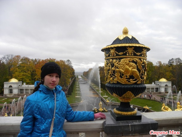 Прогулка по осеннему Петергофу