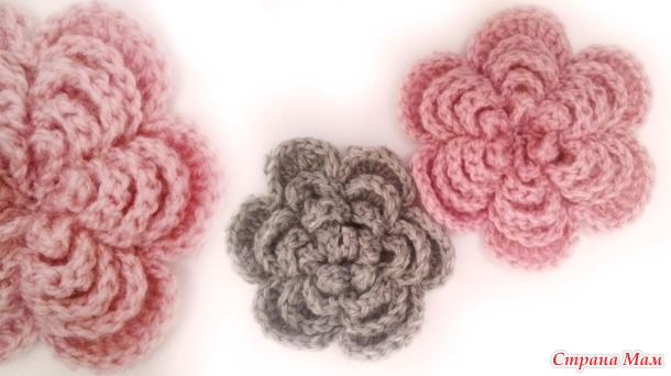 .  .     / Crochet Flower