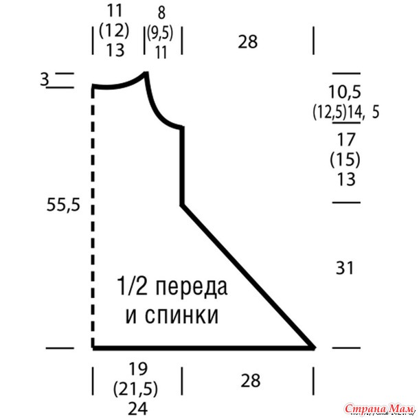 Ажурная туника