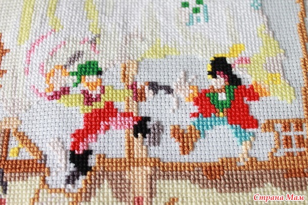 *Пиратский корабль от Bothy Threads
