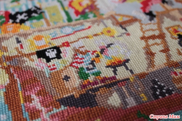 *Пиратский корабль от Bothy Threads